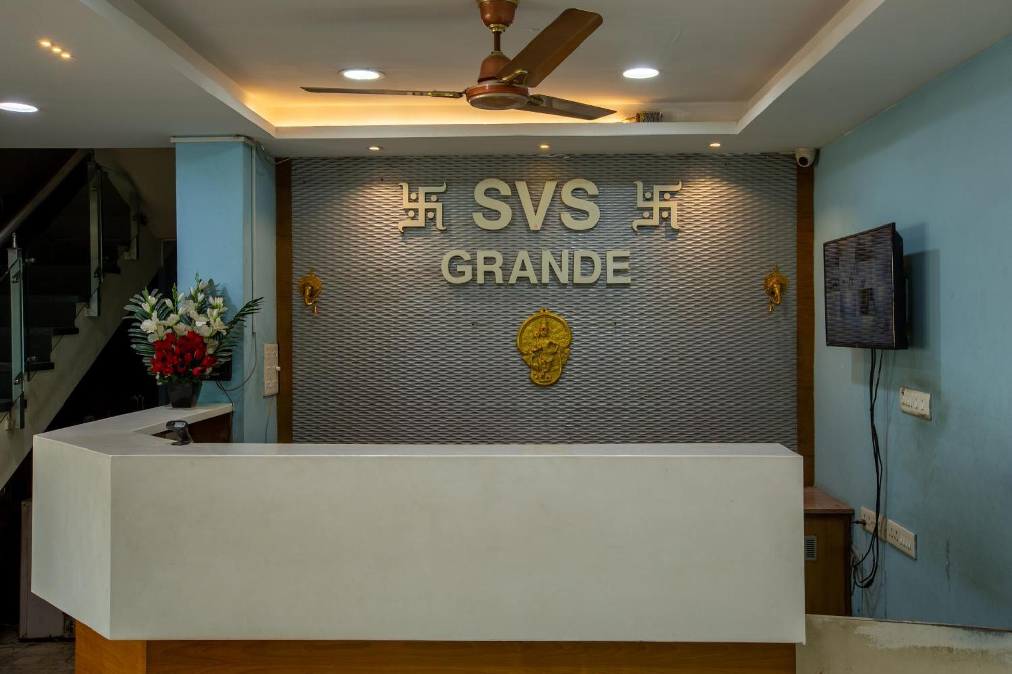 Svs Grande Hotel Pudukkottai Exterior photo